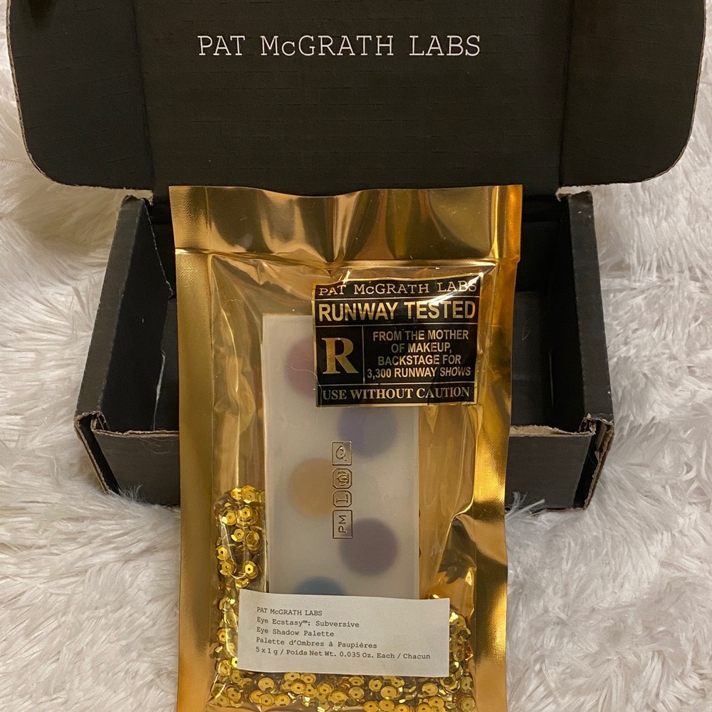 Pat McGrath Gold and Purple Eyeshadow Set